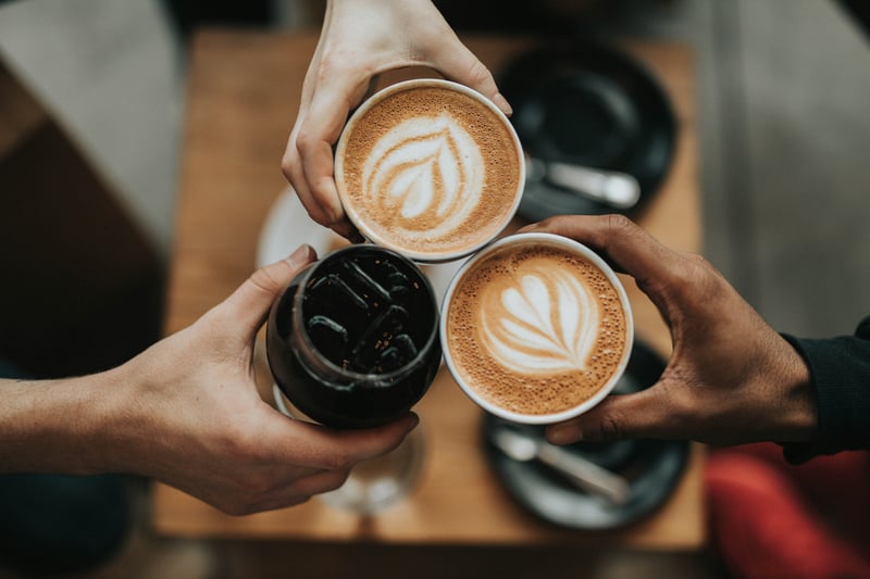Rated 4.6 from seven hundred plus Google reviews, this coffee shop in Piccadilly Arcade is known for its high quality coffee and selection of cakes/pastries along with having WiFi for those who want to study or work there. (Photo - Unsplash)