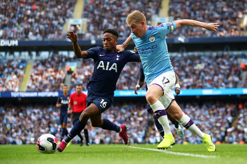 Lucas Moura had the last say in an entertaining four-goal draw at the Etihad.