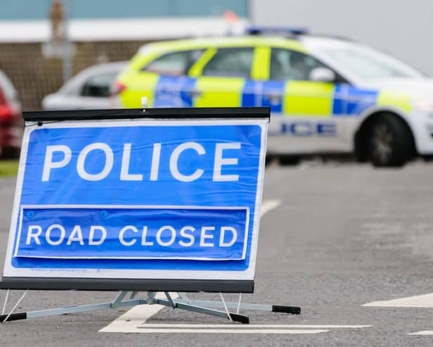 Two engineers have been hospitalised after they were hit by a car as they were putting up Christmas lights in the village of Swallownest, just outside Sheffield. 