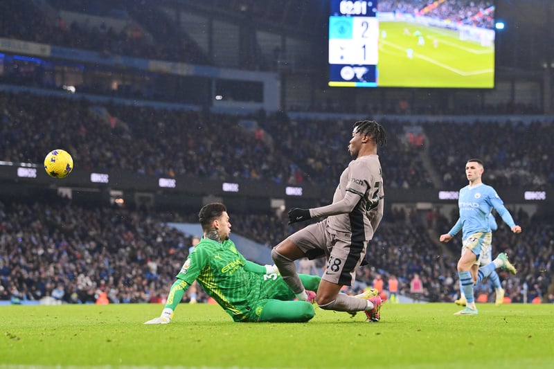 Should have stopped Son's opener, with the shot squirming between his arms. But Ederson could do little for Spurs' second and third goals.