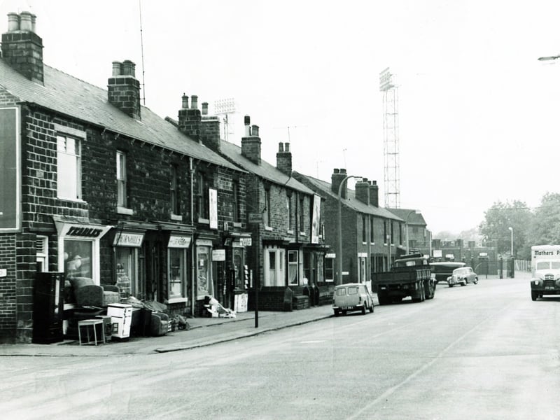 Leppings Lane, Hillsborough, in 1963