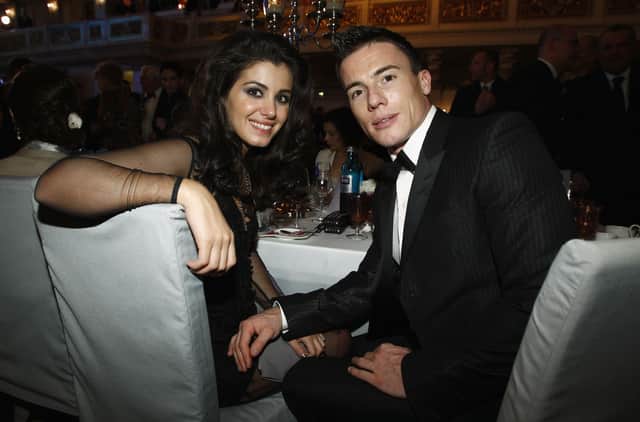 Katie Melua and James Toseland pictured together at an event in 2012
