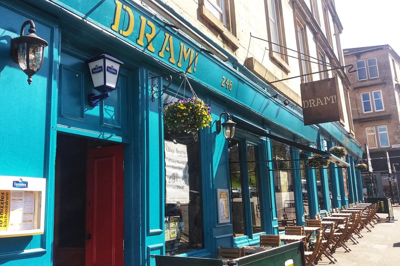 Dram! is just a short walk from Kelvingrove Park and the University of Glasgow with the bar on Woodlands Road being listed on the market by Shepherd Chartered Surveyors. 