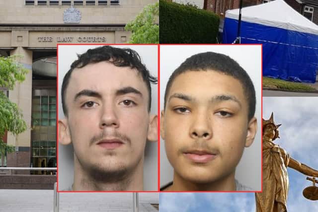 18-year-olds Thomas Hardiman (left) and Xander Howarth have today (Monday, December 4, 2023) been found guilty of the murder of Adam Abdul-Basit, who was fatally stabbed during an incident in a Sheffield suburb in May 2023 