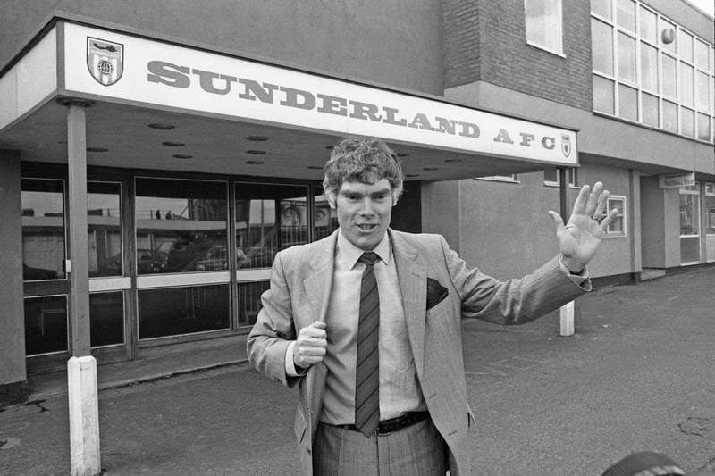 Len Ashurst steps out as the new manager in March 1984.