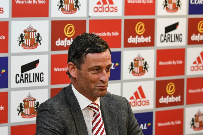 The first day at work for Jack Ross and he faced the Press at the Academy of Light in 2018.