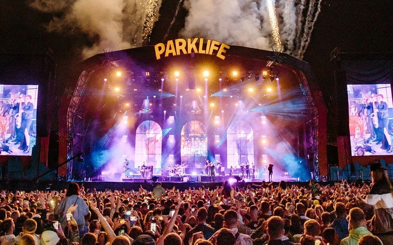 If you’re one of the many people who missed out Glastonbury tickets, there are several Manchester festivals for you to enjoy. Moovin is located in Stockport and has seen some big names over the years. There is also Parklife at Heaton Park or Blue Dot over the border in Cheshire. (Credit: Parklife)