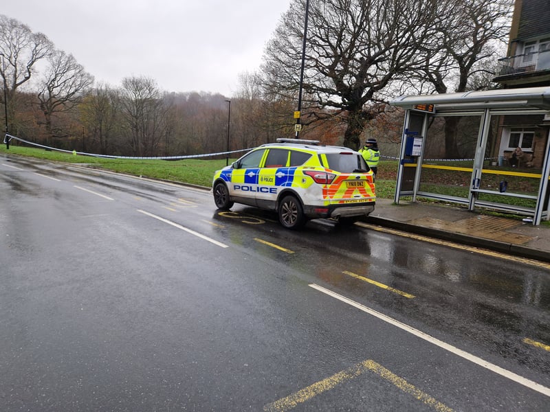 Police at the scene of a murder investigation at Leighton Road, Gleadless, Sheffield. Picture: David Kessen, National World