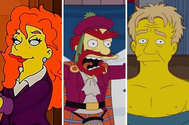 The Simpsons has had a number of Scottish characters and guest stars over the years.