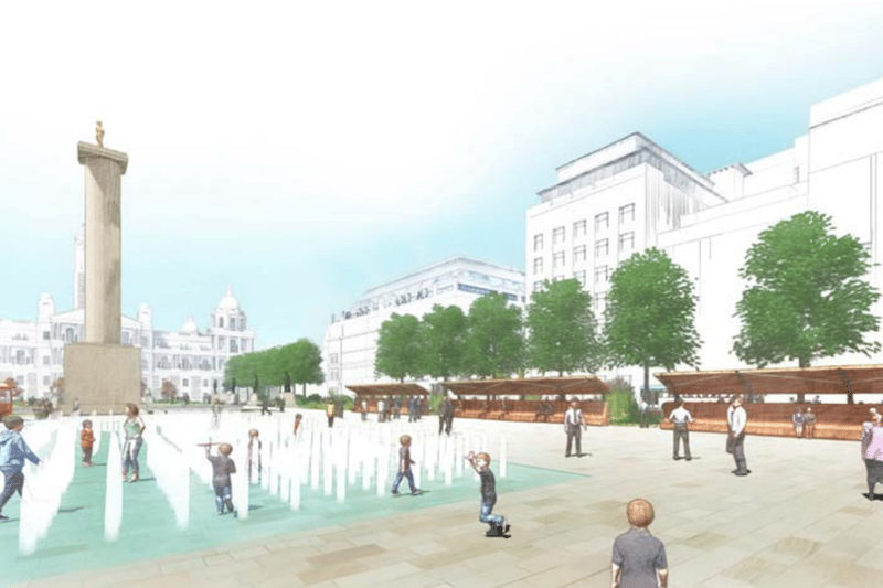 George Square will see a massive redevelopment, with a new water feature, green space, and platform for events. Expect a full re-development of the civic square and around 2.5km of the surrounding streets.