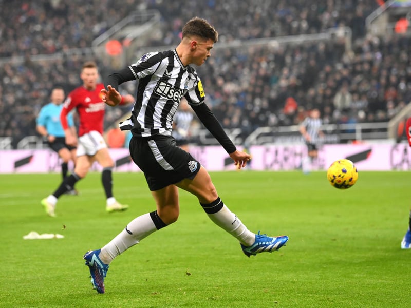 Miley put in yet another confident and assured performance at the weekend as he continues to go from strength-to-strength in the Newcastle United midfield.