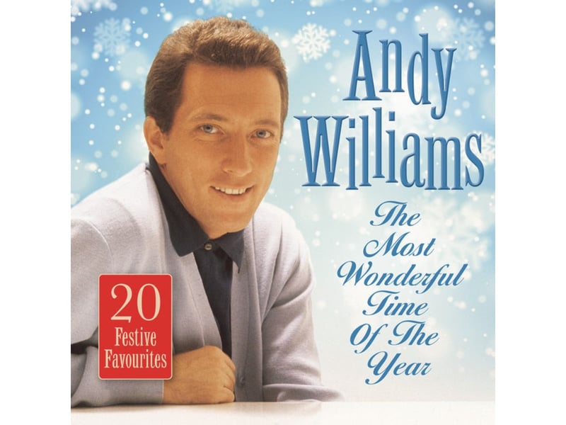 Andy Williams' 1963 classic 'The Most Wonderful Time of the Year' has had 714 million plays.