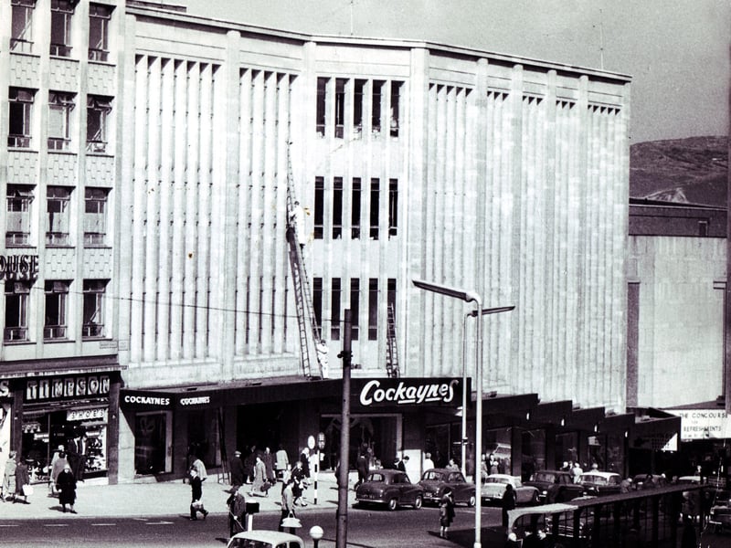 Cockayne's department store in Sheffield pictured in 1972, before it was acquired by Schofield's