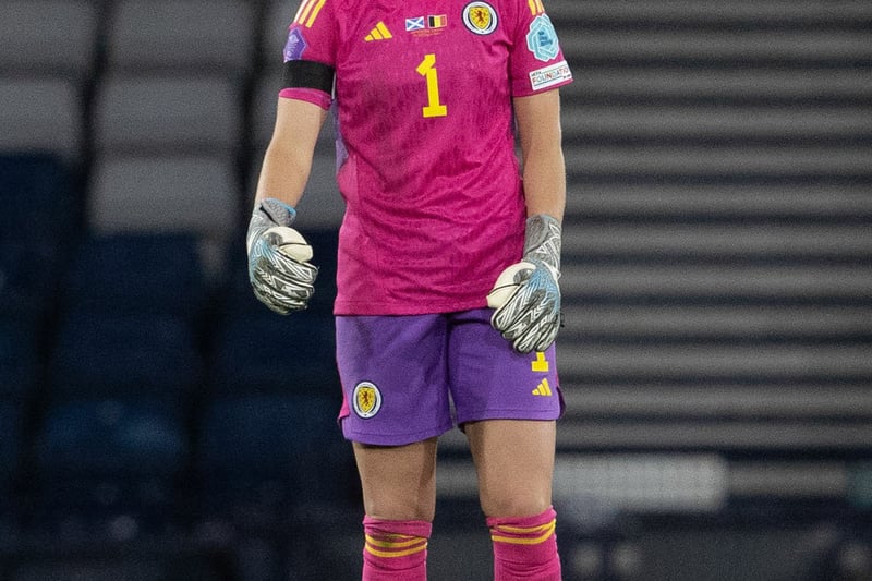Conceding six goals is never good for a goalkeeper. However, for many of the strikes, there was little Gibson could have done. The second especially was unfortunate as the ball deflected off McLauchlan and into the net. However, she prevented England from netting multiple times in the second half with some decent stops.(Photo by Alan Harvey / SNS Group)