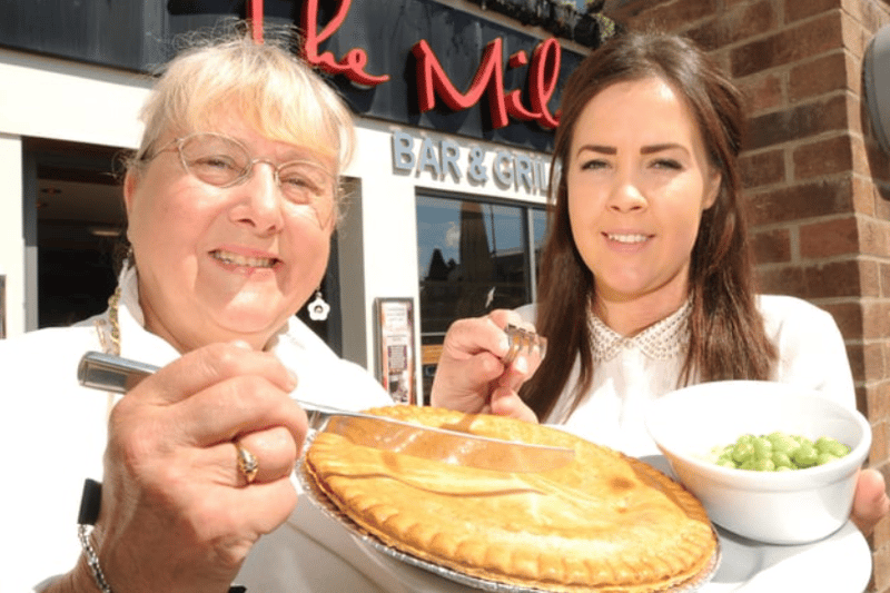 Mayor Fay Cunningham was going the extra mile to kickstart her fundraising efforts with a pie and pea supper at The Mile six years ago. Remember this?