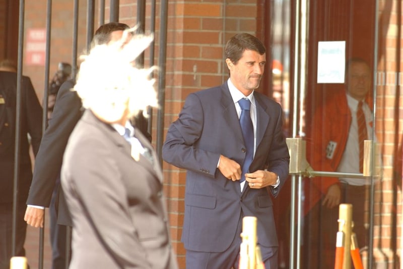 Roy Keane arriving at the Stadium of Light for the game against West Brom in 2006.
He signed as manager soon after.
