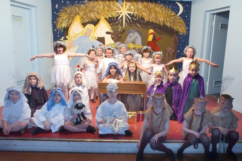 The Mill Hill Primary School production looked so festive in 2005.