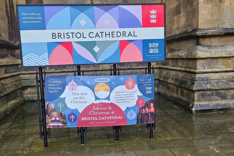 Multiple events are happening as part of Advent and Christmas at Bristol Cathedral, including carol concerts and services, family trails and prayer trees.
