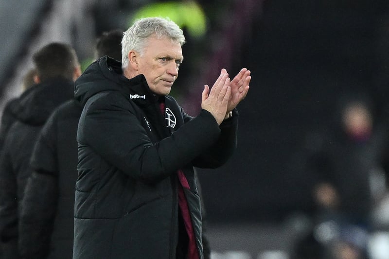 David Moyes has impressed in both of his two spells with West Ham United. Moyes joined the Hammers in November 2017 with them deep in a relegation fight. He turned the club’s fortunes around in the second half of the season and recorded a 13th place finish.

Moyes returned as West Ham manager 18-months later and has led them to Europe on three occasions, whilst winning the club's first piece of silverware since 1980. (Getty Images)