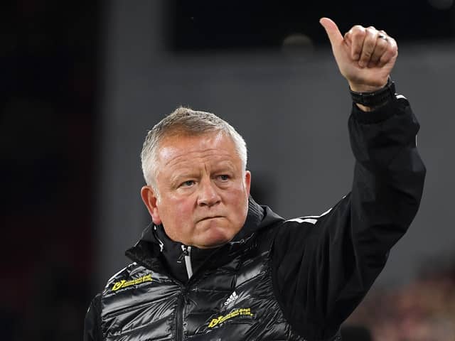 Chris Wilder is back as Sheffield United boss. (Getty Images)