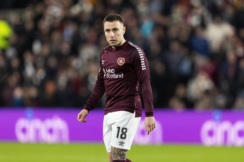 Barrie McKay returned to the grass for the first time since the end of August, much to the excitement of Tynecastle