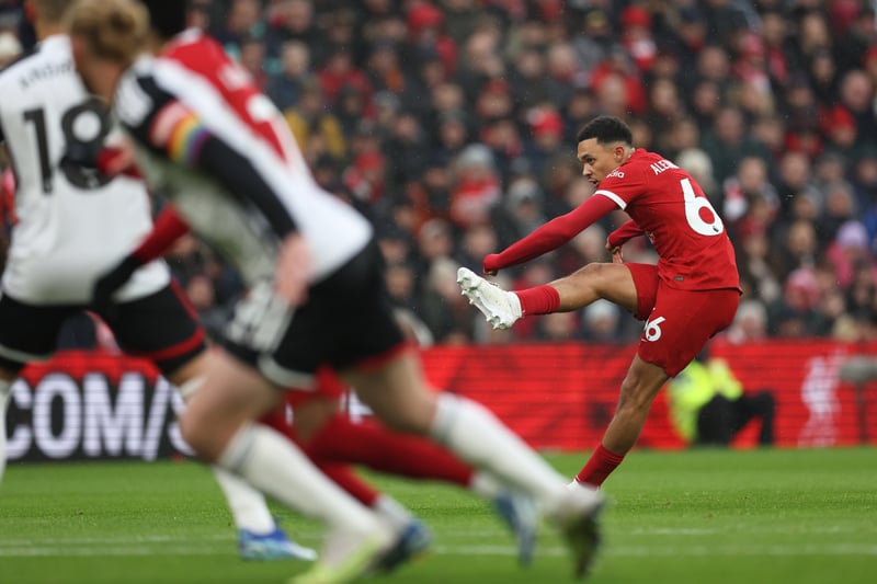 The Liverpool vice-captain suffered a recurrence of a knee issue that forced him off at half-time against Burnley. Alexander-Arnold was set to be assessed but was not sighted in training earlier this week and is set for another spell on the sidelines.