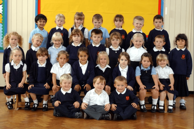 Another photo from 2005 but this reception class scene is from Ashley Primary School.