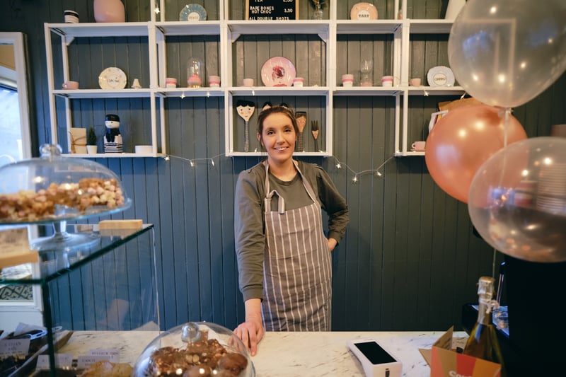 The Cake Mixer opened early last month on Crow Road by former English teacher Lindsay Nairn