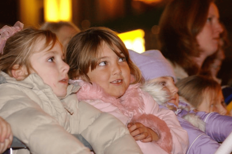 They had a great time at the switch-on of the lights in 2003. Did you?