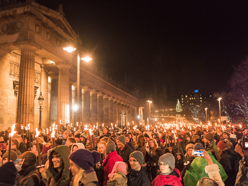 It is regular for Scots to be more excited than Hogmanay and New Year than it is Christmas - and there's a big reason for that! As one of readers told, Christmas Day wasn’t a public holiday until 1958 Scotland so many born before the 50s, the tradition was more celebrating Hogmanay, which was a holiday in Scotland.