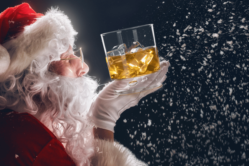 Mr Claus must have had a bit of a sore head when he returned from delivering gifts in Scotland because our readers say they all left him a wee dram and shortbread to enjoy!