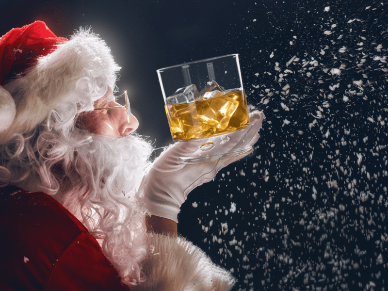 Mr Claus must have had a bit of a sore head when he returned from delivering gifts in Scotland because our readers say they all left him a wee dram and shortbread to enjoy!