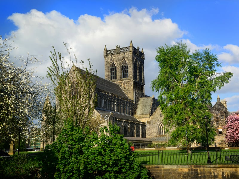 Dropping from 7th place in 2022, Paisley is now the 14th happiest place to live in Scotland, coming in as the 147th happiest place to live in the UK. 