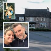 Pete and Lesley Tomlinson have announced a date for the opening of the Royal Oak. Lesley is a former Olympic diver. Picture: Submitted