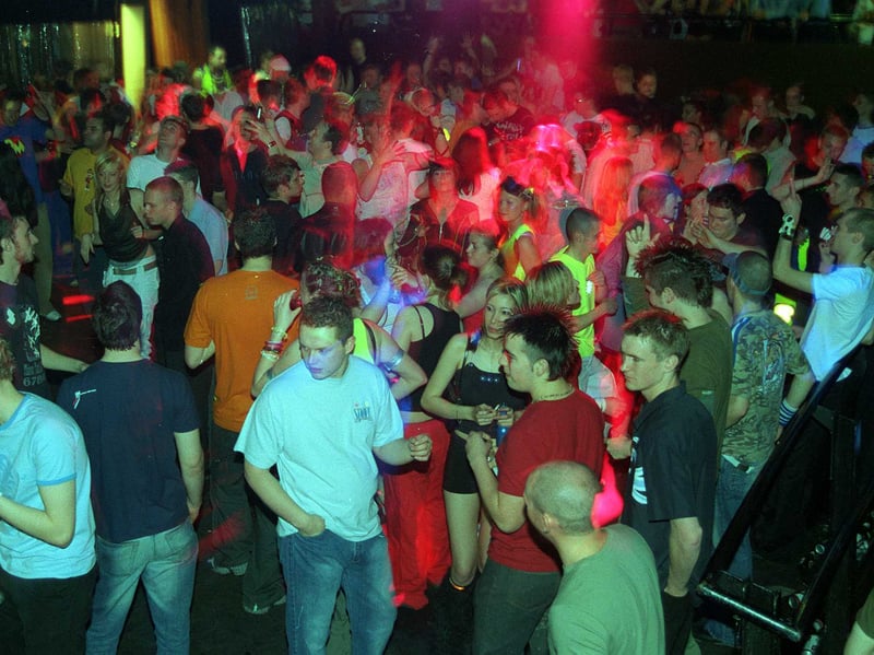 The dance floor at Gatecrasher, a night held monthly at the Republic nightclub in Sheffield city centre