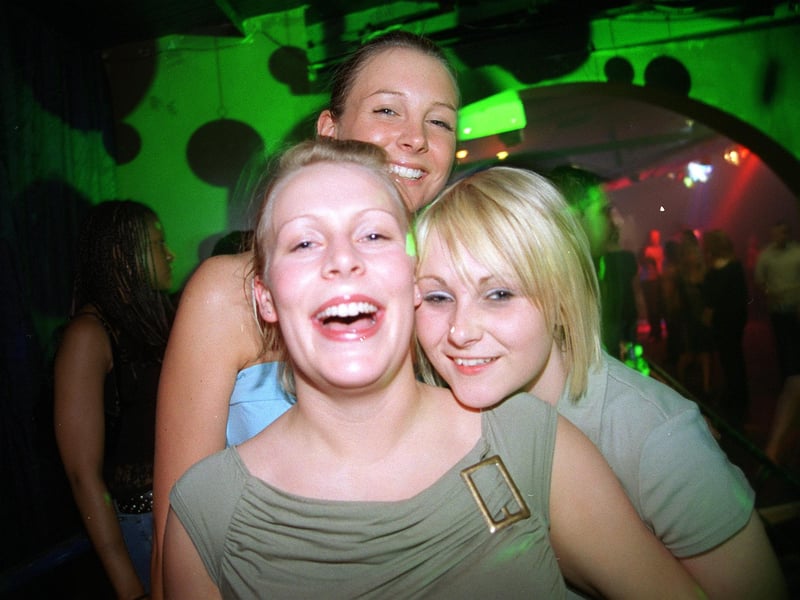 Laura (top), Ruth (left) and Jo  (right) at Vegas
