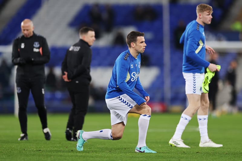 The Everton captain returned from a seven-month lay-off against Newcastle earlier this month. He's missed the past three games after suffering an issue in that game.