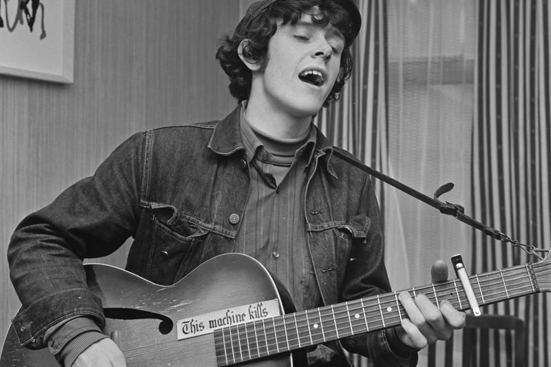 Maryhill born Donovan emerged from the British folk scene in 1965, and subsequently scored  multiple international hit singles and albums during the late 1960s. 