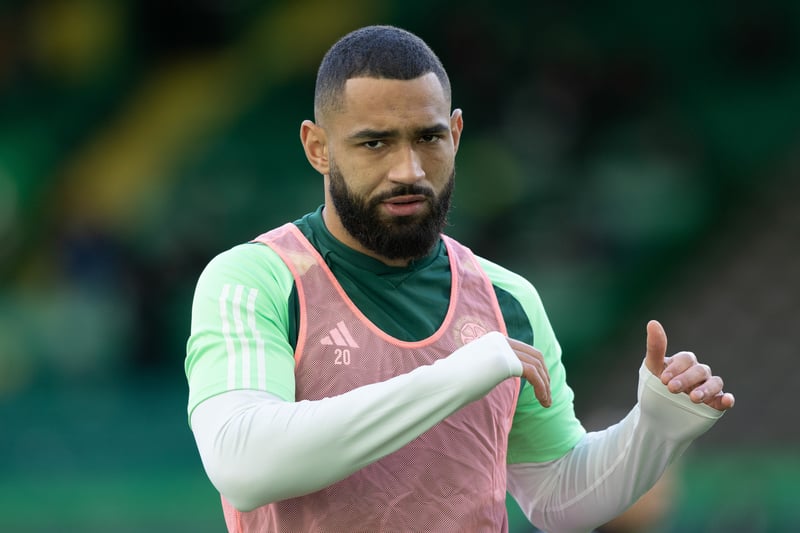 DOUBT - The American central defender was subbed at half-time against Hibs due to a tight hamstring. It's unlikely he will be risked on the artificial surface.
