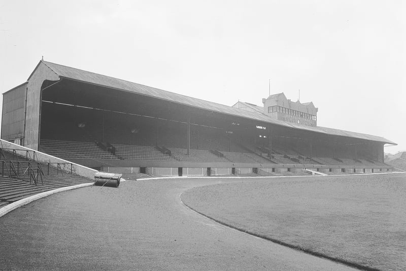 The new stand at Hampden Park on Somerville Drive pictured in 1935. 