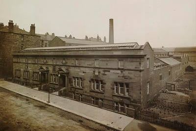 Govanhill Public Baths on Calder Street pictured around 1920. The building is currently closed for refurbishment. 