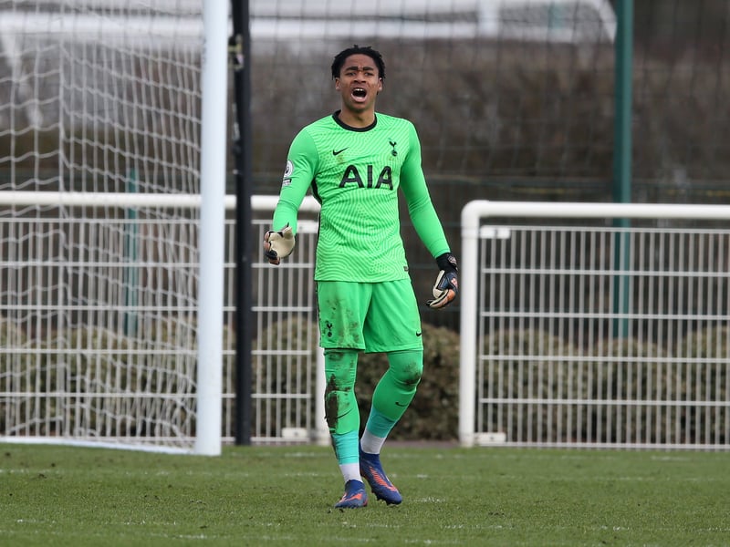 The keeper is currently out with a broken finger.