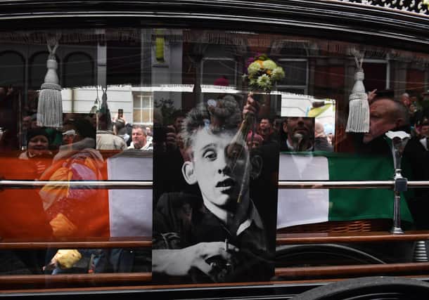The public gathered on the streets of Dublin ahead of Shane MacGowan's funeral