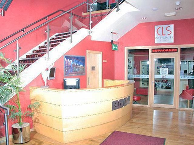 Inside City Limits Dance Centre on Penistone Road, Sheffield, which is up for sale
