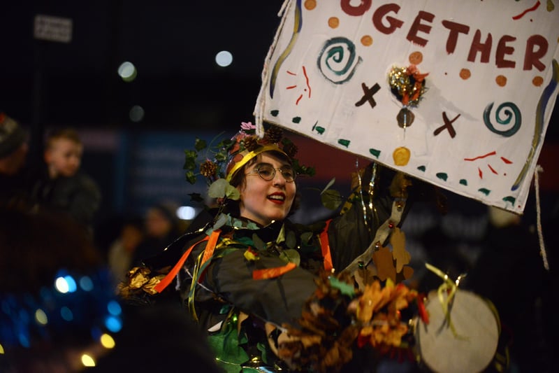 Artists worked with South Shields organisations for the Winter Parade.