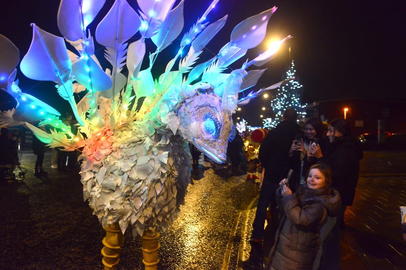 South Shields were delighted by the beauty of the Winter Parade.