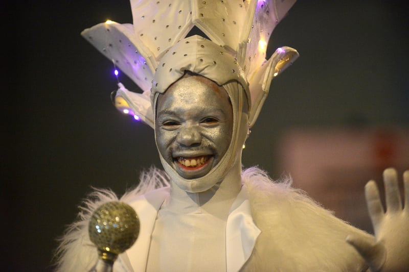 South Shields residents were delighted by the costumes worn at the Winter Parade