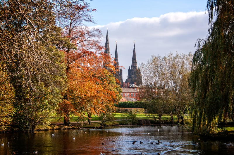 The average house price in Lichfield is £308,800