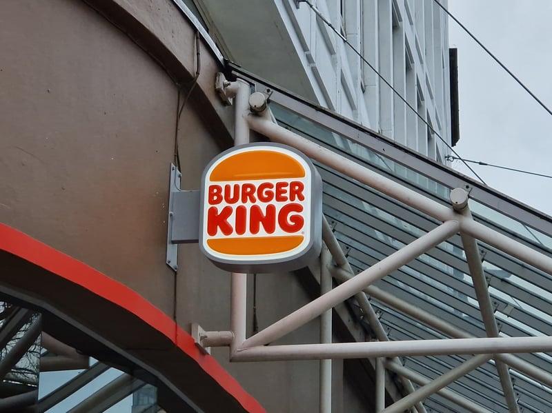 The Burger King branding is now clearly visible. 