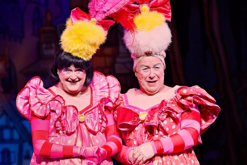 Rab C Nesbitt star Gregor Fisher made his Glasgow pantomime debut back in the early eighties when he appeared in Babes in the Wood at the King's Theatre. Here he is pictured alongside his partner in crime Tony Roper during Cinderella at the King's seven years ago. 